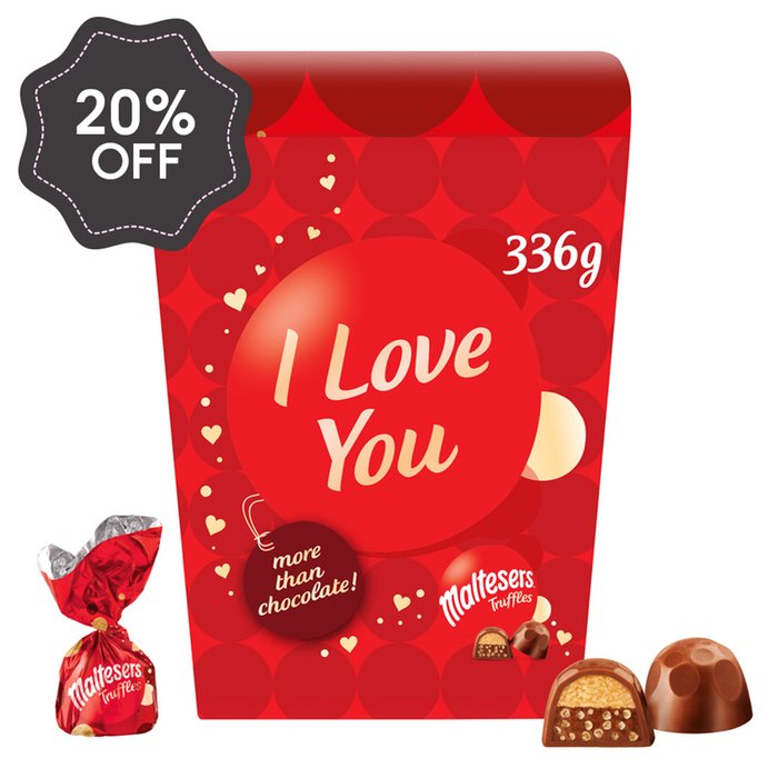 Maltesers Truffles 'I Love You' Gift Box 336g