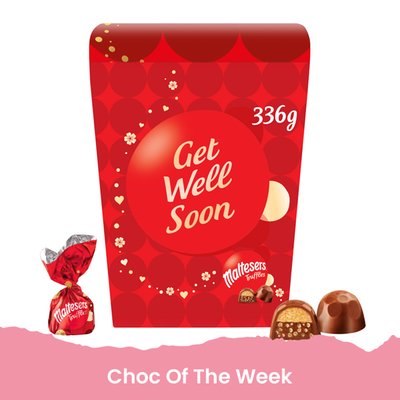 Maltesers Truffles 'Get Well Soon' Gift Box 336g