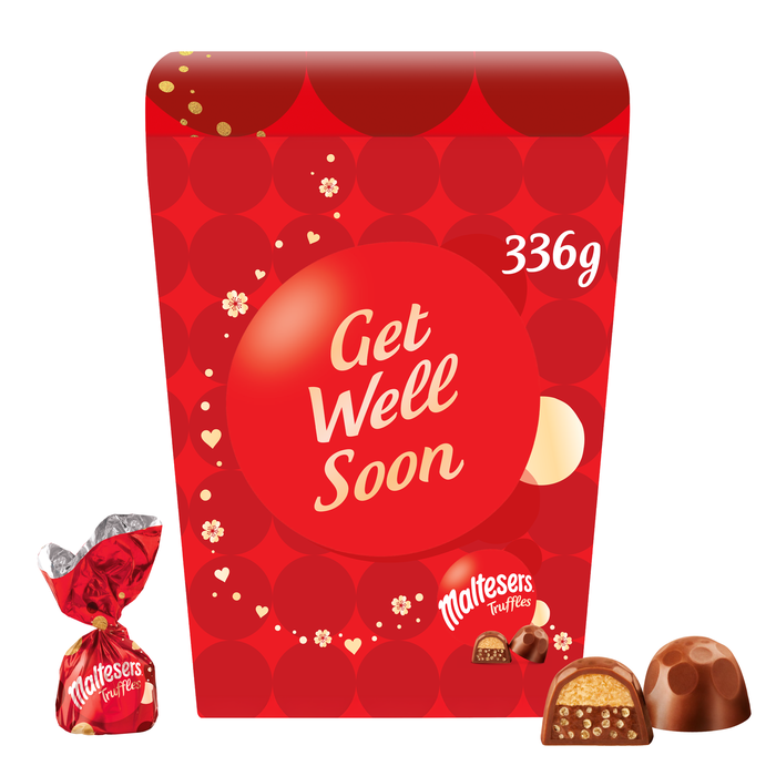 Maltesers Truffles 'Get Well Soon' Gift Box 336g