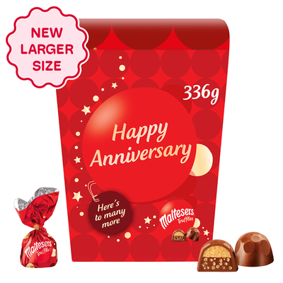 Maltesers Truffles 'Happy Anniversary' Gift Box 336g