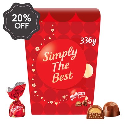 Maltesers Truffles 'Simply The Best' Gift Box 336g