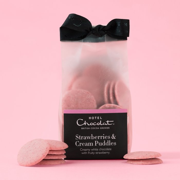 Hotel Chocolat Strawberries & Cream Puddles