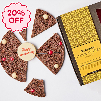 Happy Anniversary Chocolate Pizza (260g)