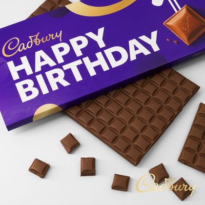 Cadbury Dairy Milk Happy Birthday Bar (850g)