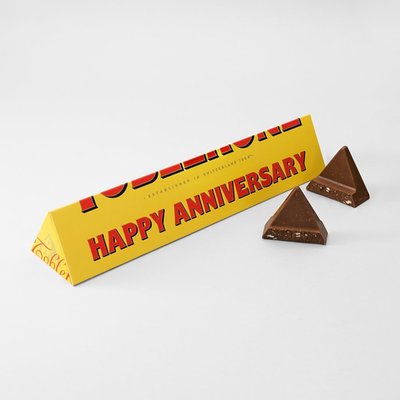 Happy Anniversary Toblerone (340g)