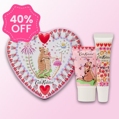 Cath Kidston Love Lip Balm & Hand Cream Gift