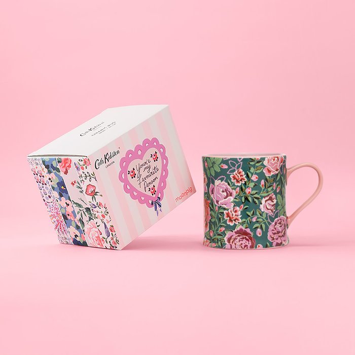 Cath Kidston Dolly Rose Navy Mollie Mug