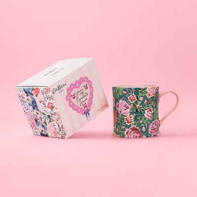 Cath Kidston Dolly Rose Navy Mollie Mug