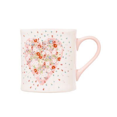 Cath Kidston Heart Flower Burst Mollie Mug