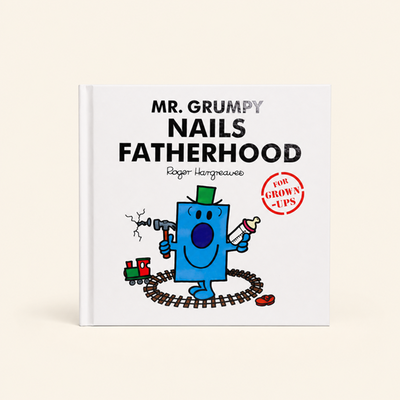 Mr Grumpy Nails Fatherhood Book