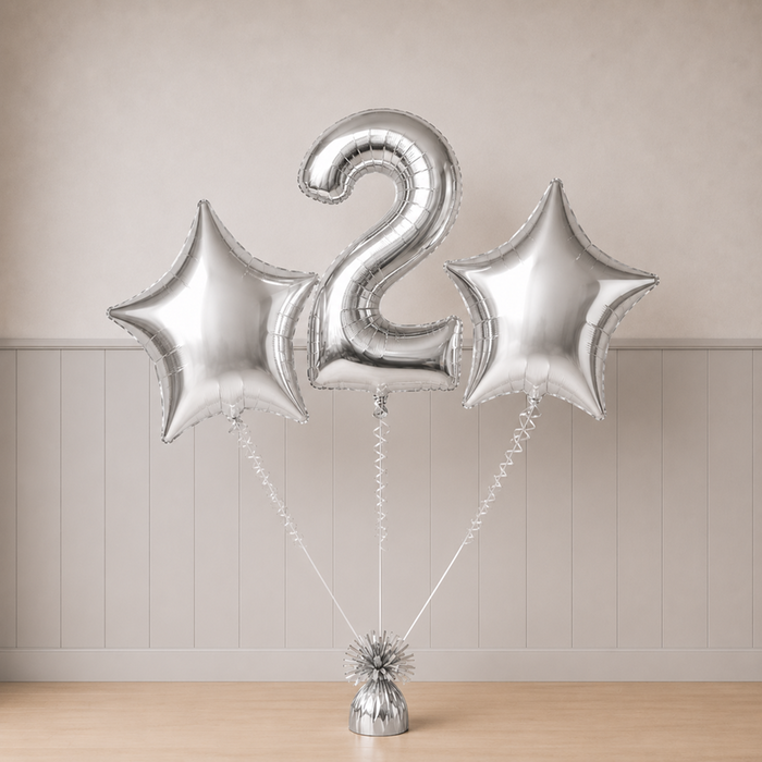 Giant Number 2 and Silver Star Trio