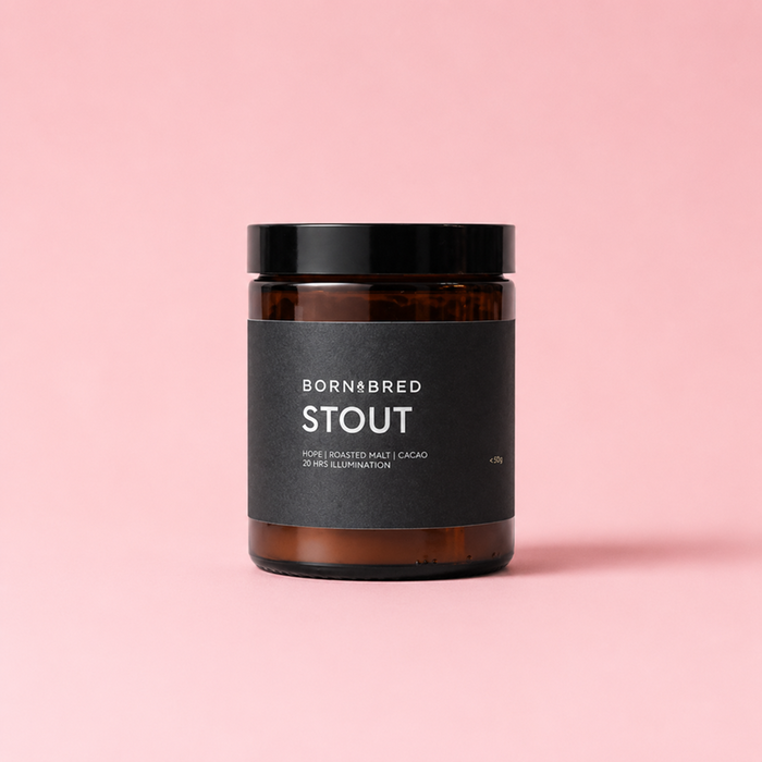 Stout Candle by Born & Bred