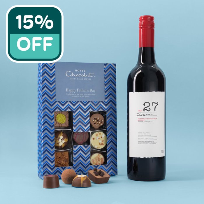 Hotel Chocolat Happy Father's Day H Box & VAT 27