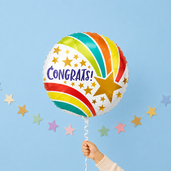 Congrats Shooting Star Balloon