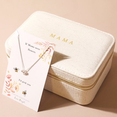 Lisa Angel If Mums Were Flowers Necklace & Jewellery Case