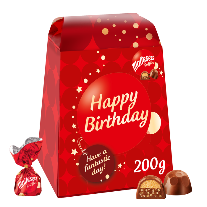 Maltesers Truffles 'Happy Birthday' Box 200g