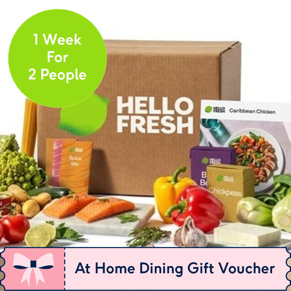 Buyagift Hellofresh One Week Meal Kit With Three Meals For Two People