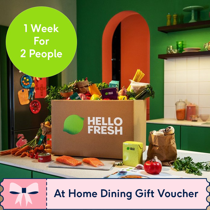 HelloFresh One Week Meal Kit with Four Meals for Two People