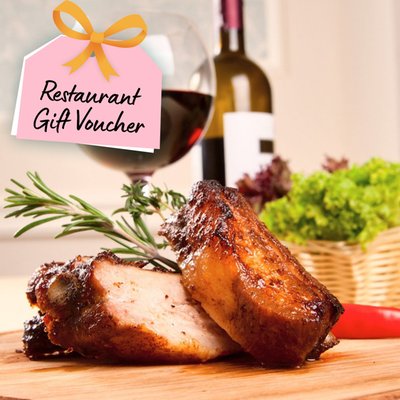 Restaurant Experience Gift Voucher for Two