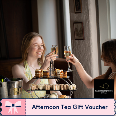 Marco Pierre White Restaurant Sparkling Afternoon Tea for Two