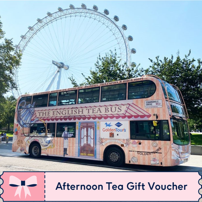 Afternoon Tea Bus with Tour of London for Two Adults