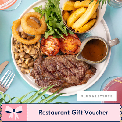 Slug & Lettuce Steak and a Drink for Two 