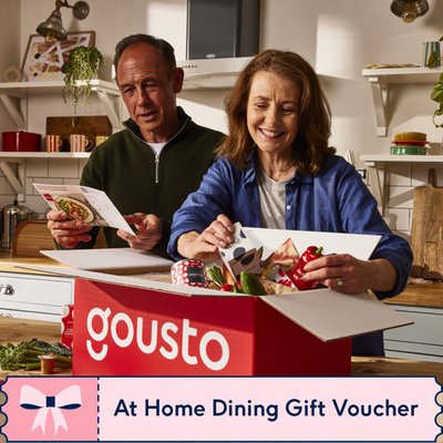 Gousto One Week Recipe Box with Four Recipes for Two People