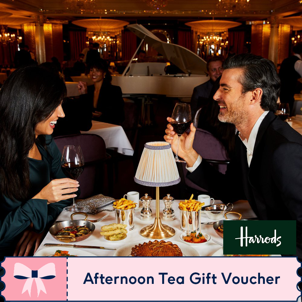 Moonpig Cream Tea With Champagne For Two At The Georgian, Harrods