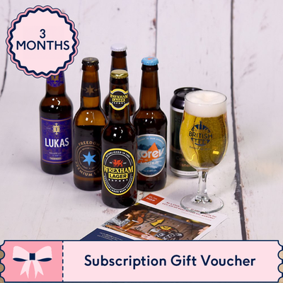 Best Of British 6 Pack Craft Lager Club 3 Month Subscription