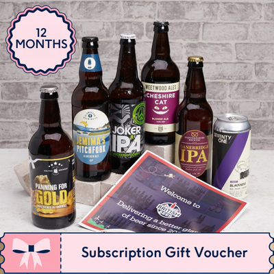 Best Of British 6 Pack Craft Beer Club 12 Month Subscription