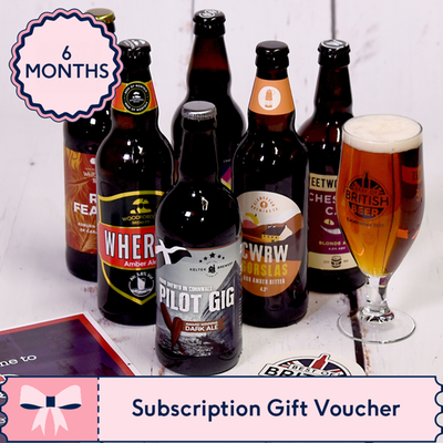 Best Of British 6 Pack Craft Beer Club 6 Month Subscription