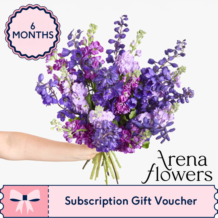 Six-Month Ethical Flower Subscription from Arena Flowers