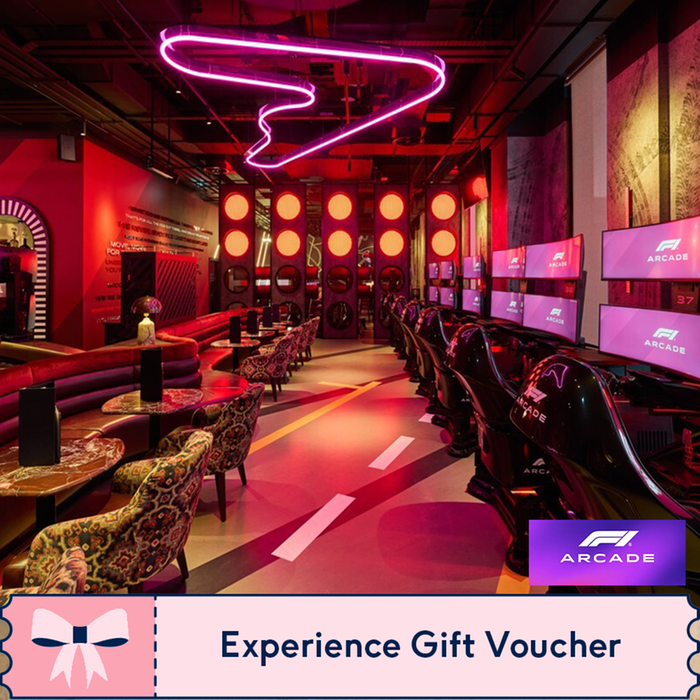 F1 Arcade Grand Prix Watch Party with Simulator Racing for Two