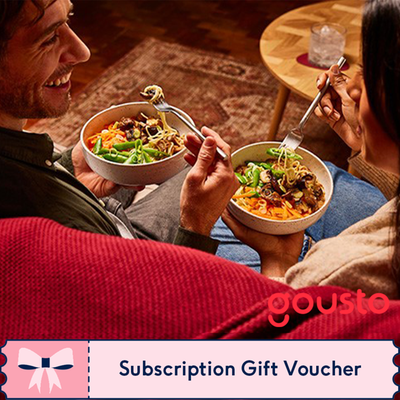 New Parent's Gousto Box: Two Week Recipe Box with Four Recipes for Two People