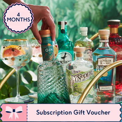 Craft Gin Club Monthly Gin Box for Four Months 