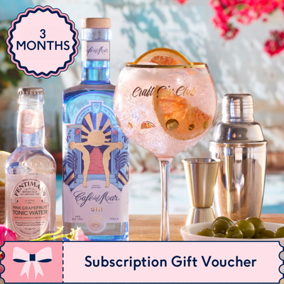 Craft Gin Club Monthly Gin Box For Three Months