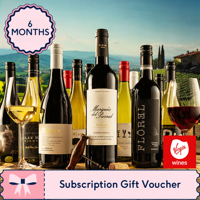 Virgin Wines Subscription Six-Month 12-Bottle