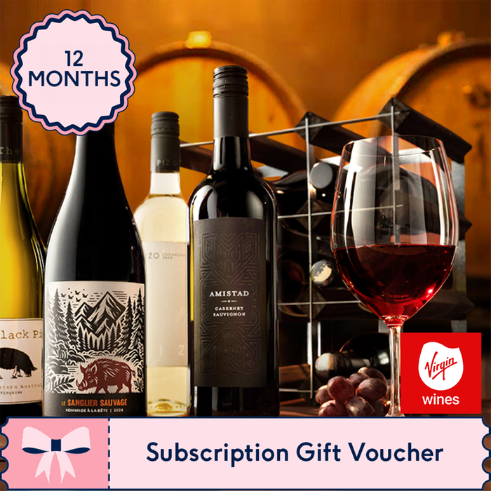 Virgin Wines Subscription 12-Month 12-Bottle