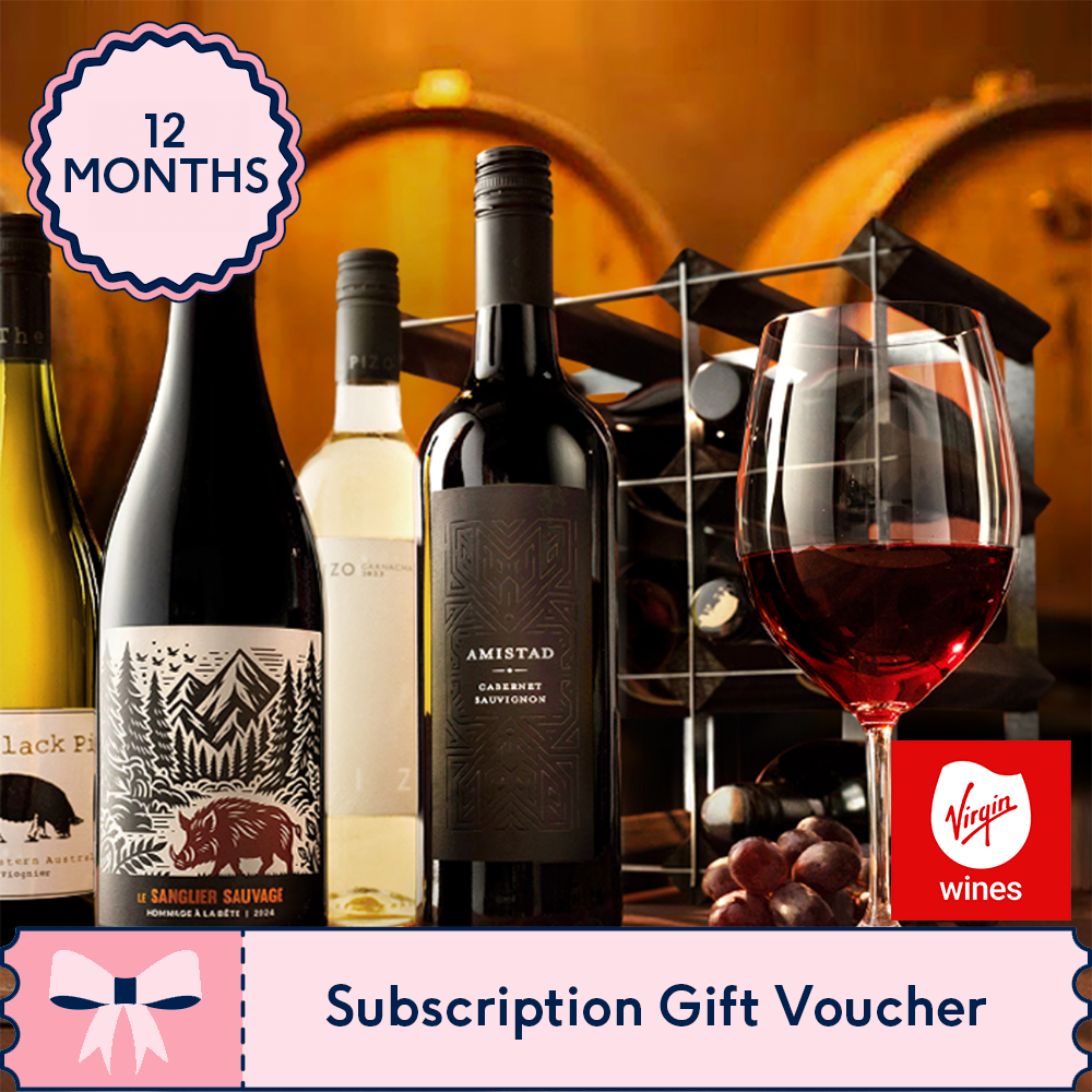 Virgin Wines Subscription 12-Month 12-Bottle