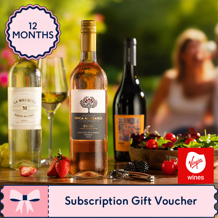 Virgin Wines Subscription 12-Month Four-Bottle 