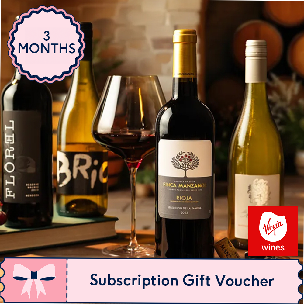 Virgin Wines Subscription Three-Month Four-Bottle