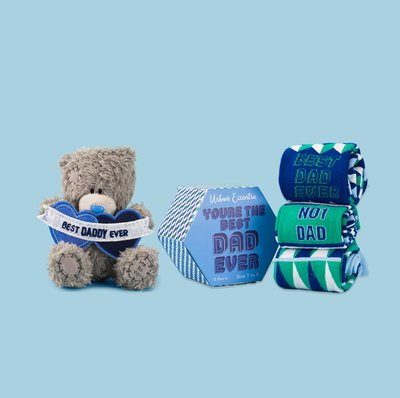 Best Daddy Tatty Teddy & Best Dad Socks Gift Set