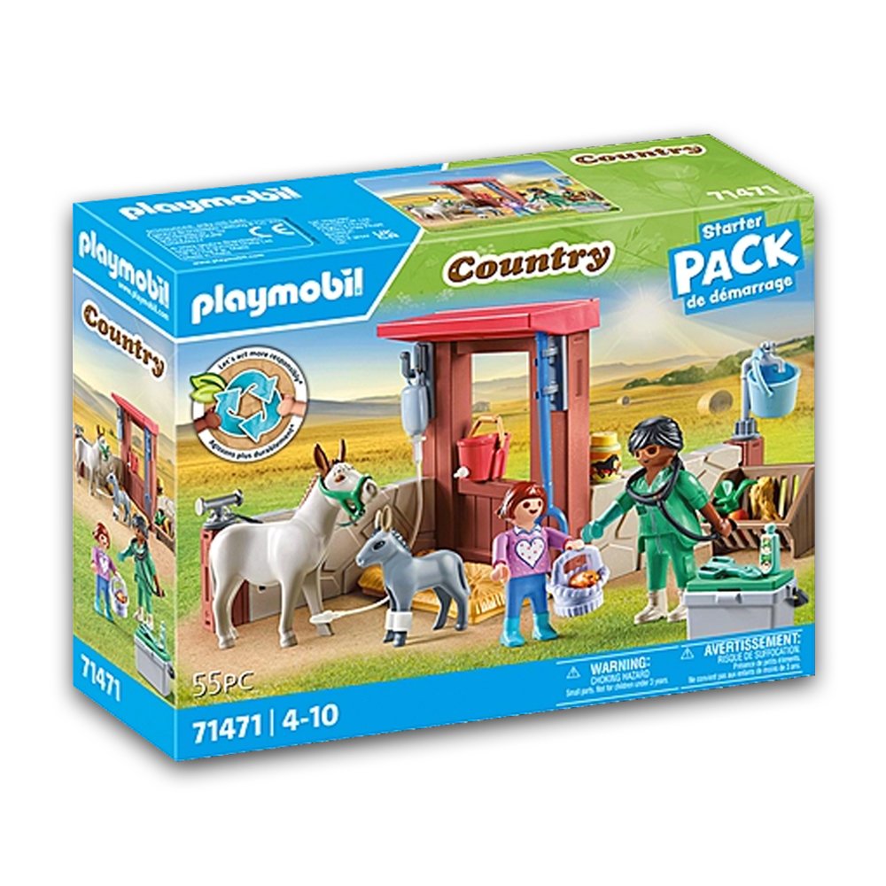 Playmobil 71471 Farmyard Veterinarian Toys & Games