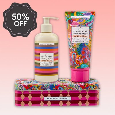 Cloud Nine Hand Cream Tin & Hand Wash