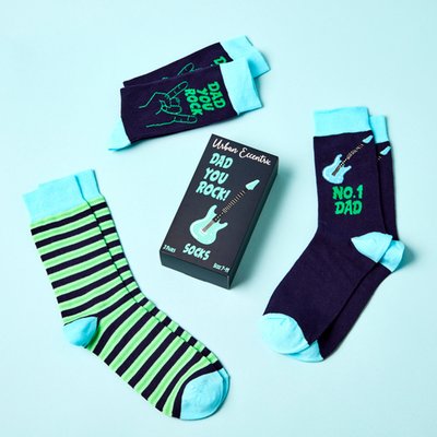 Men's Dad You Rock Socks Gift Set