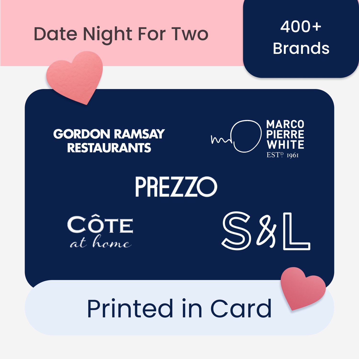 Buyagift Â£50 Date Night For Two Gift Voucher