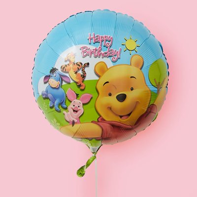 Winnie The Pooh Happy Birthday Balloon