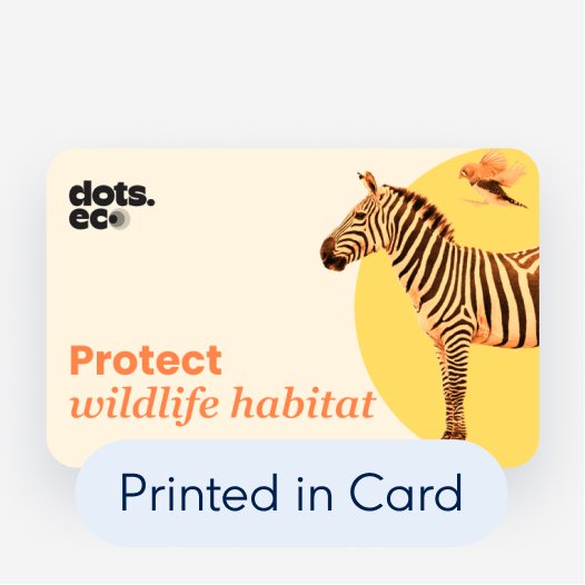 Dots.eco - Protect Wildlife Habitat UK £10 Digital Gift Card
