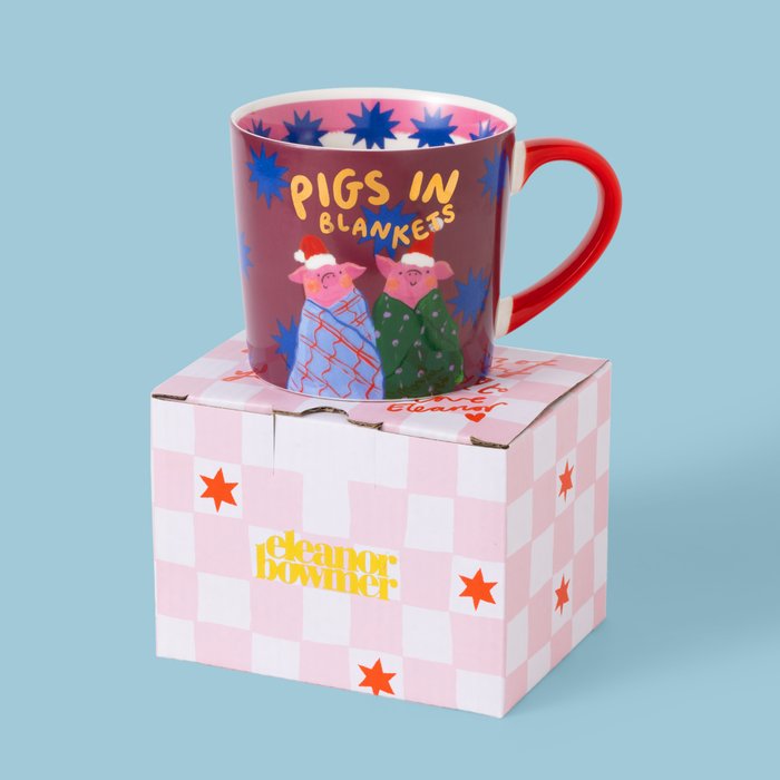 Eleanor Bowmer Pigs In Blankets Mug & Gift Box