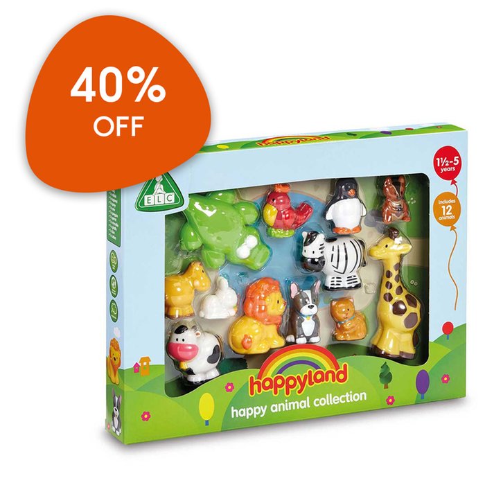 Happyland Happy Animal Figures and Playset